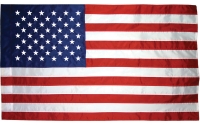 US Nylon Signature Series Flag, Pole Sleeve-2.5x4'