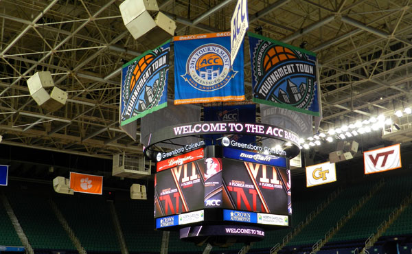 Custom Banners for the 2013 ACC Basketball Tournament