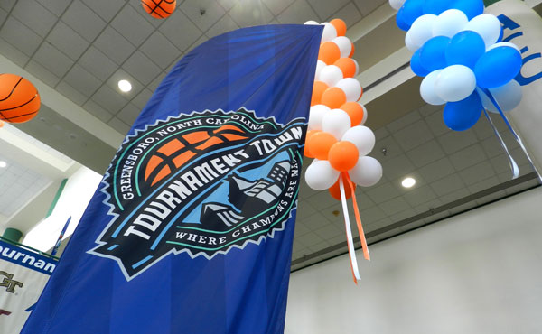 Custom Attention Flag for the ACC Basketball Tournament
